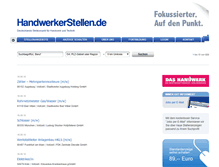 Tablet Screenshot of handwerkerstellen.de